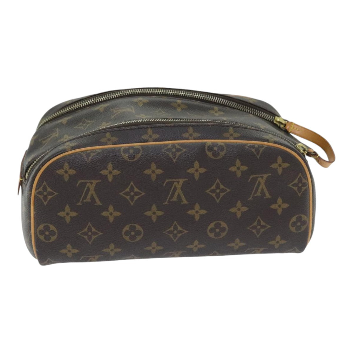 LOUIS VUITTON Monogram Dop Kit Cosmetic Pouch M44494 LV Auth 91108