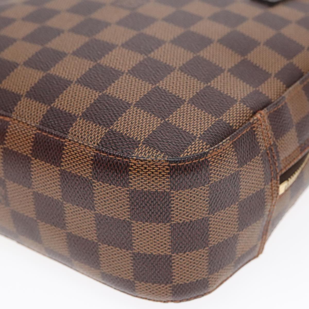 LOUIS VUITTON Damier Ebene Spontini Hand Bag SP Order N48021 LV Auth 91113A