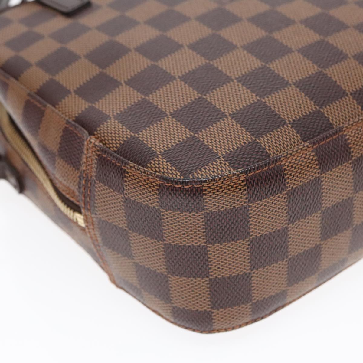 LOUIS VUITTON Damier Ebene Spontini Hand Bag SP Order N48021 LV Auth 91113A