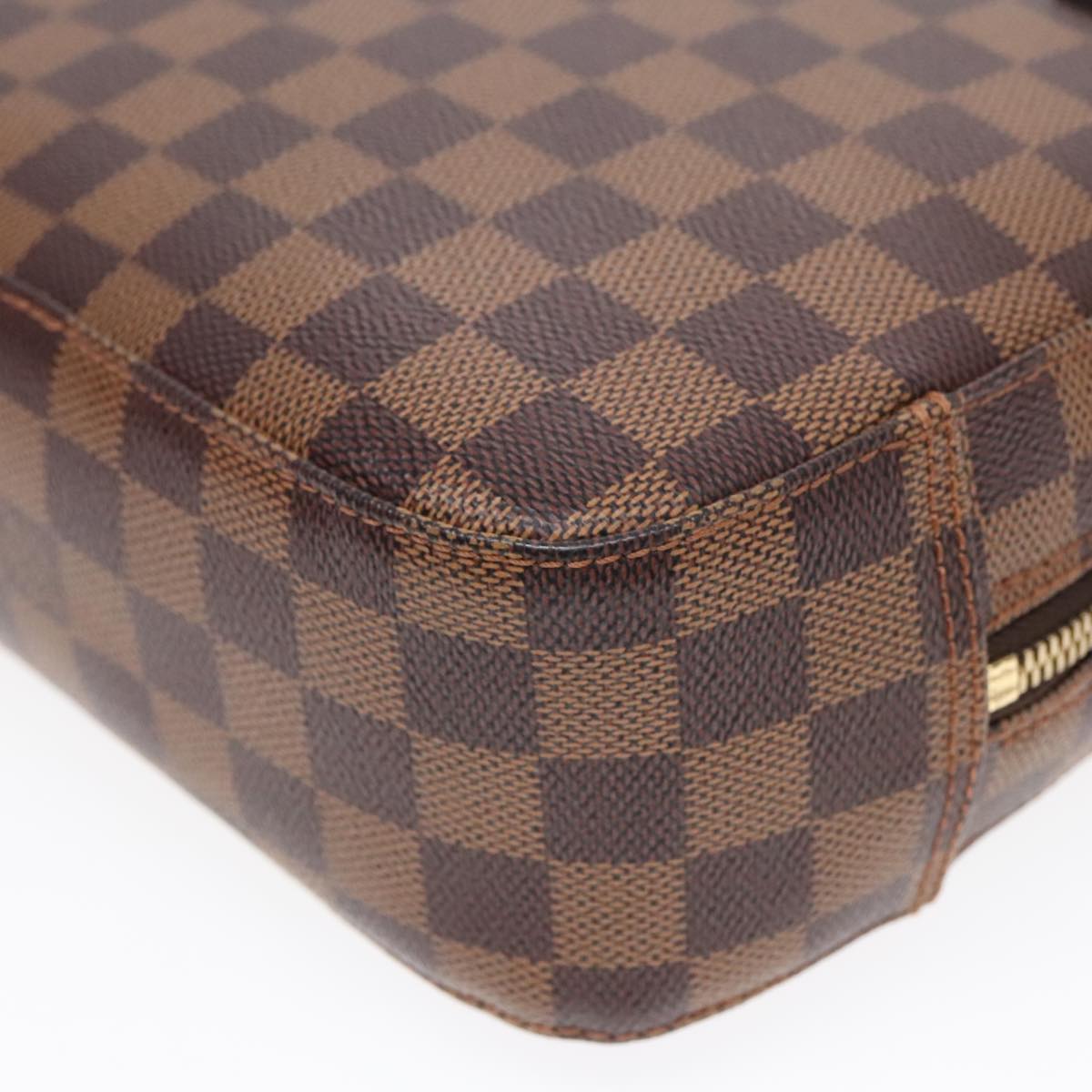 LOUIS VUITTON Damier Ebene Spontini Hand Bag SP Order N48021 LV Auth 91113A