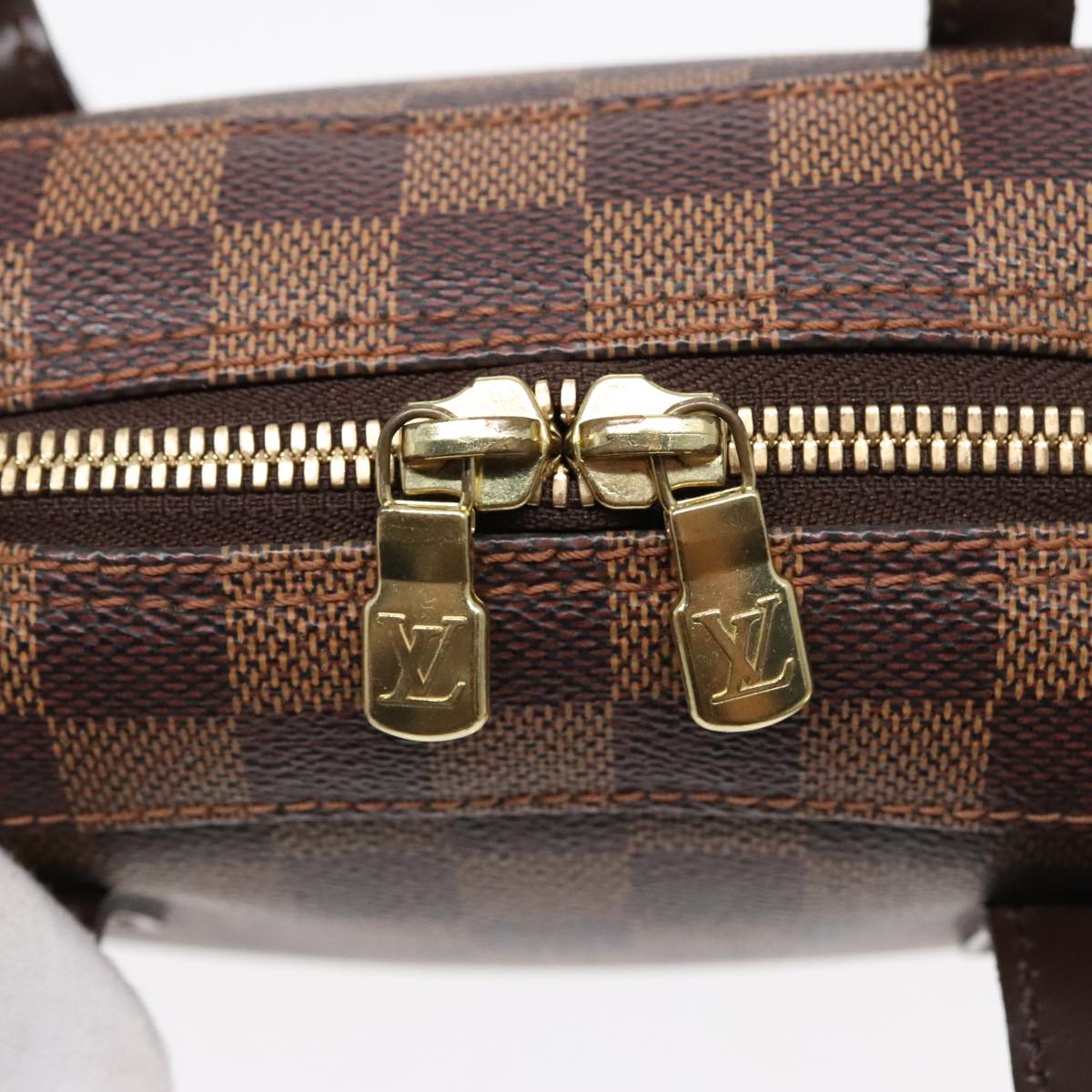 LOUIS VUITTON Damier Ebene Spontini Hand Bag SP Order N48021 LV Auth 91113A