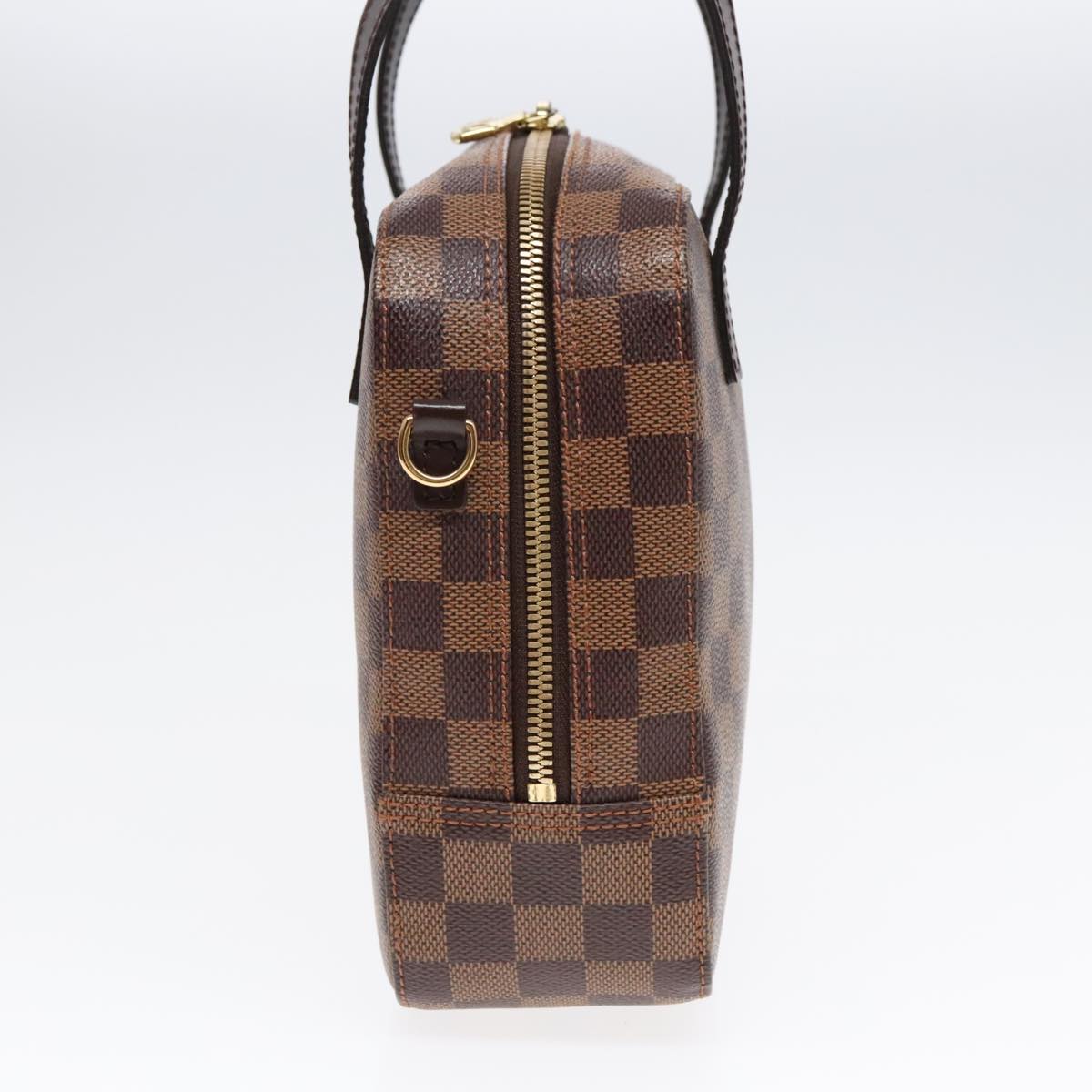 LOUIS VUITTON Damier Ebene Spontini Hand Bag SP Order N48021 LV Auth 91113A