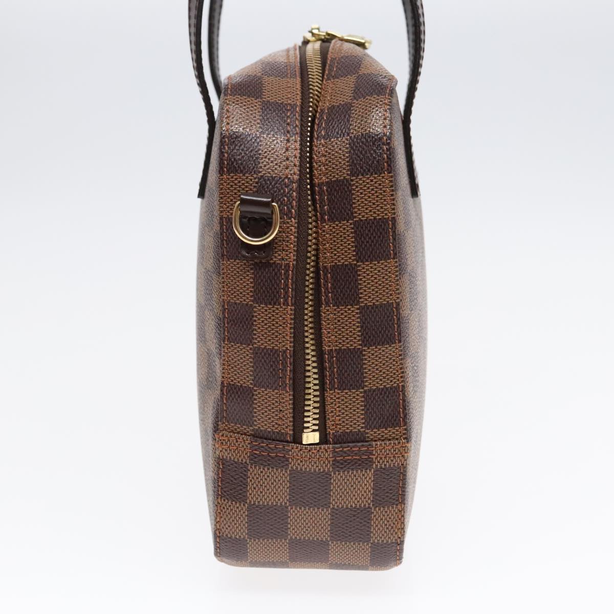 LOUIS VUITTON Damier Ebene Spontini Hand Bag SP Order N48021 LV Auth 91113A