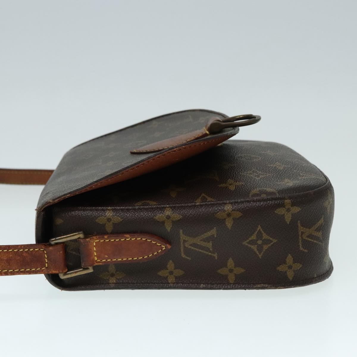 LOUIS VUITTON Monogram Saint Cloud GM Shoulder Bag M51242 LV Auth 91115