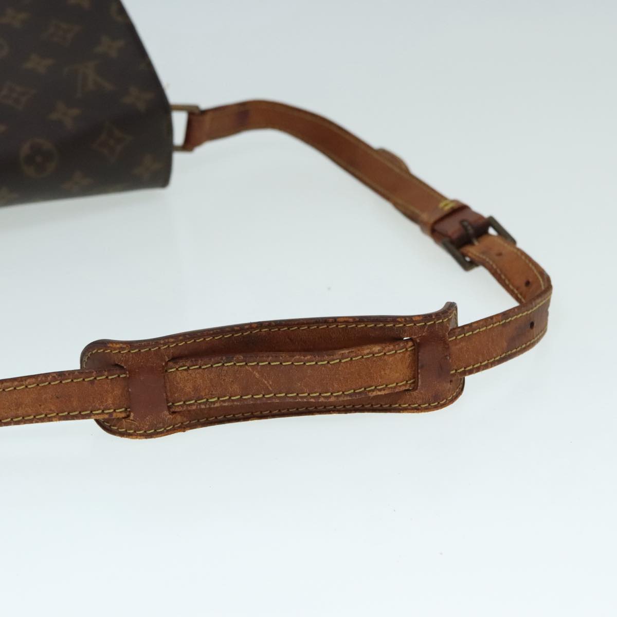 LOUIS VUITTON Monogram Saint Cloud GM Shoulder Bag M51242 LV Auth 91115