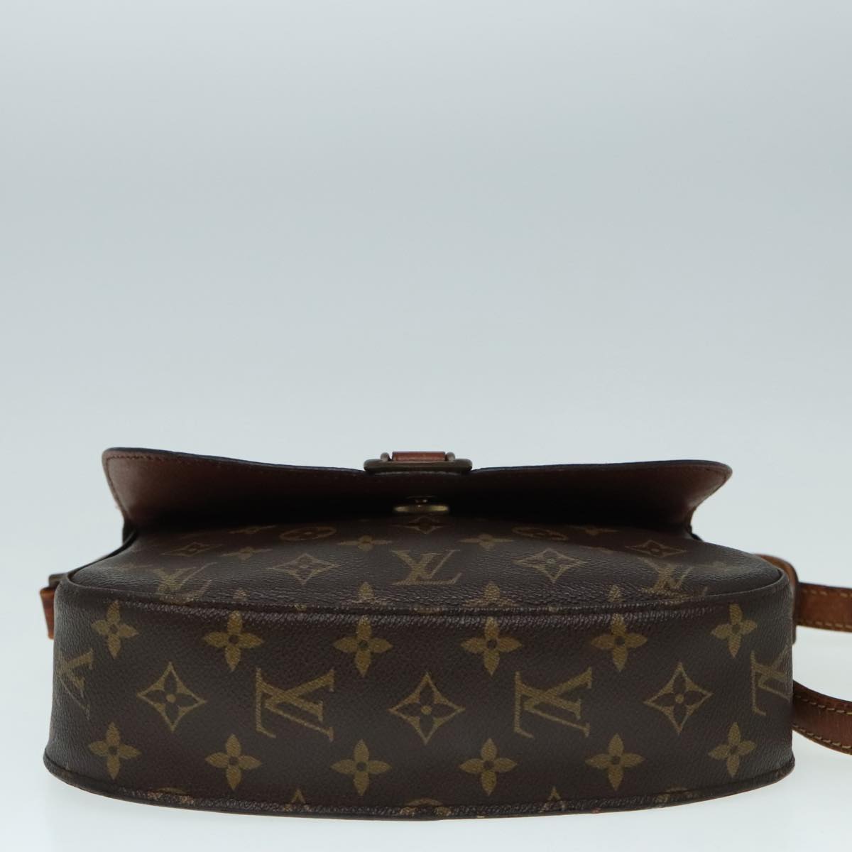 LOUIS VUITTON Monogram Saint Cloud GM Shoulder Bag M51242 LV Auth 91115