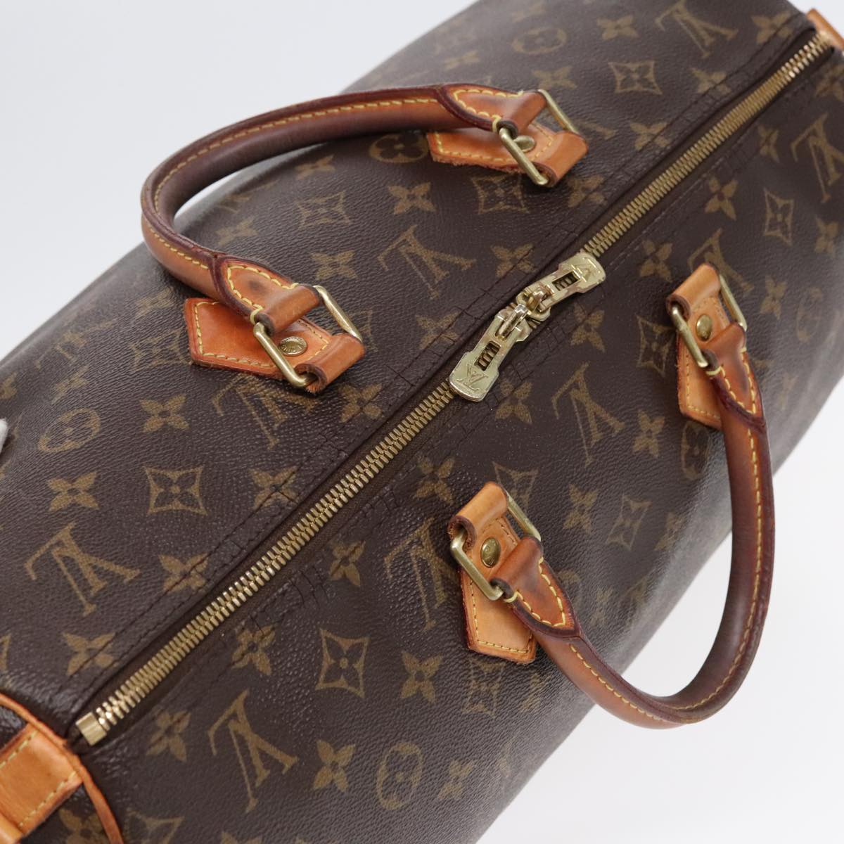 LOUIS VUITTON Monogram Speedy Bandouliere 40 Hand Bag M40393 LV Auth 91119