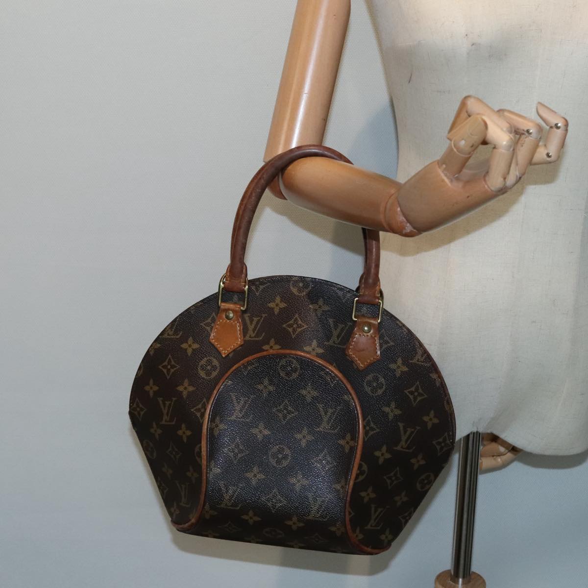 LOUIS VUITTON Monogram Ellipse PM Hand Bag M51127 LV Auth 91123