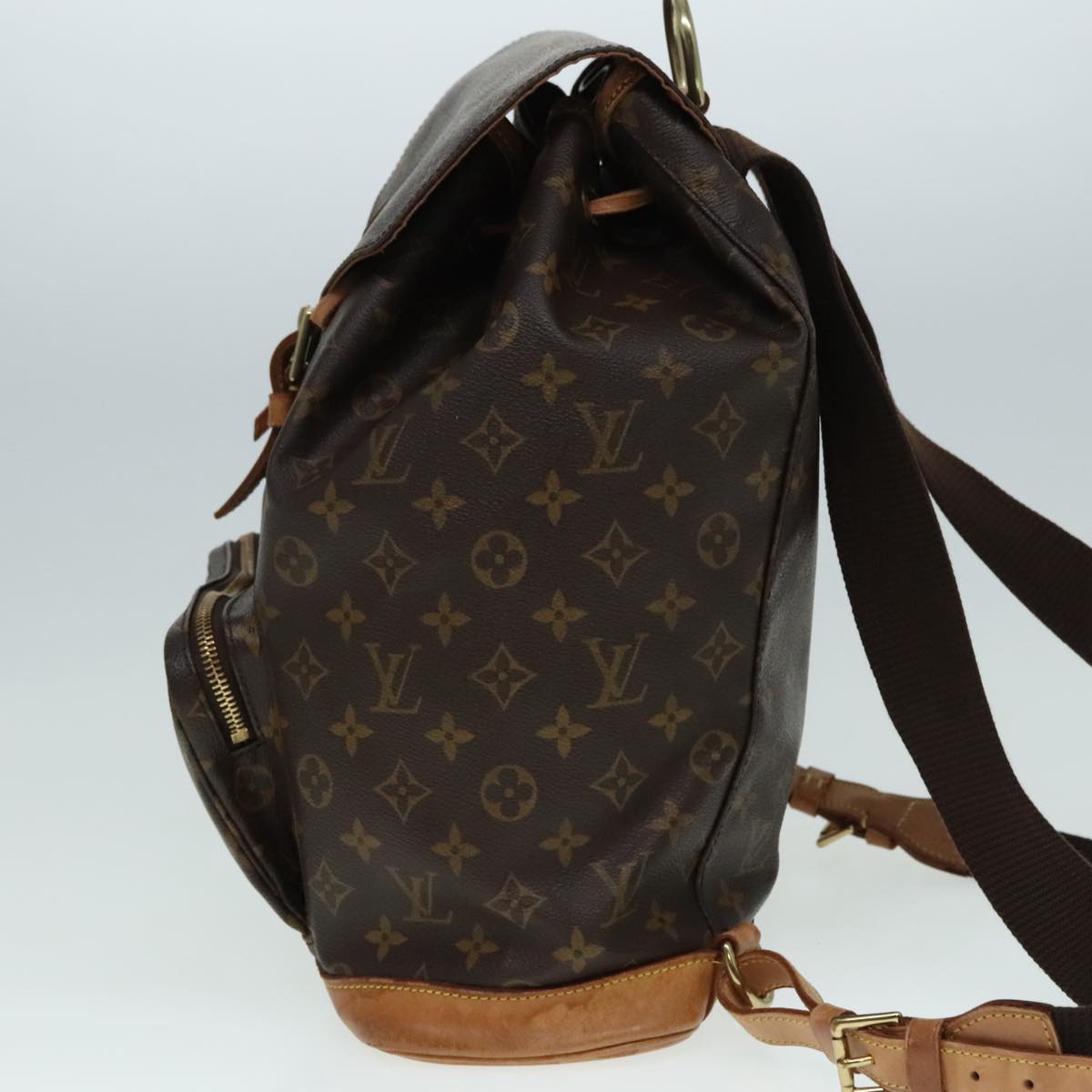 LOUIS VUITTON Monogram Montsouris GM Backpack M51135 LV Auth 91126