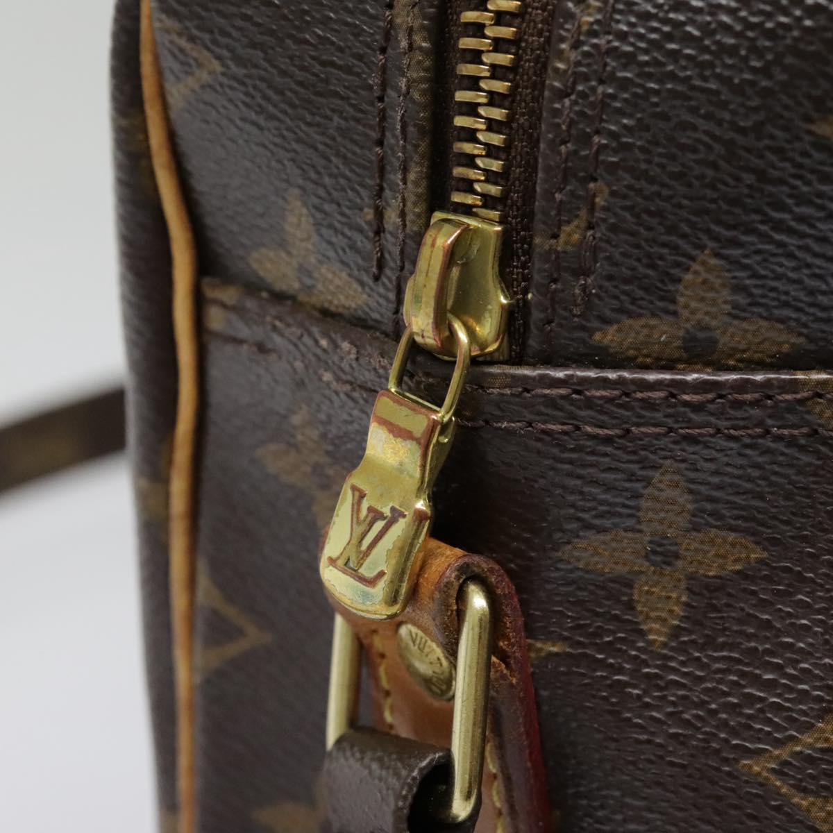 LOUIS VUITTON Monogram Nile Shoulder Bag M45244 LV Auth 91127