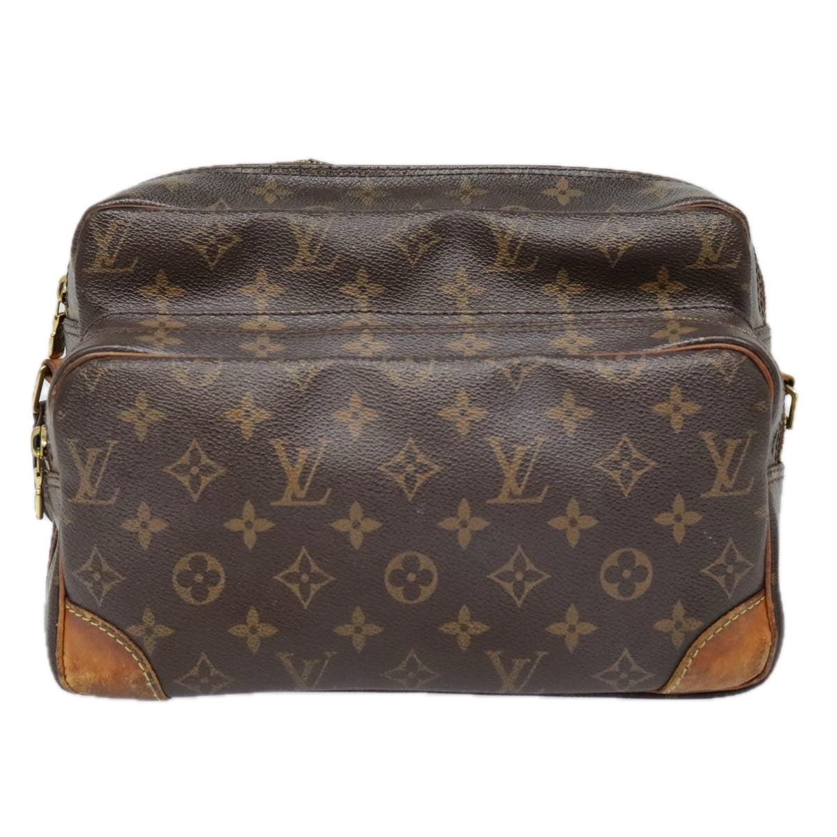 LOUIS VUITTON Monogram Nile Shoulder Bag M45244 LV Auth 91127