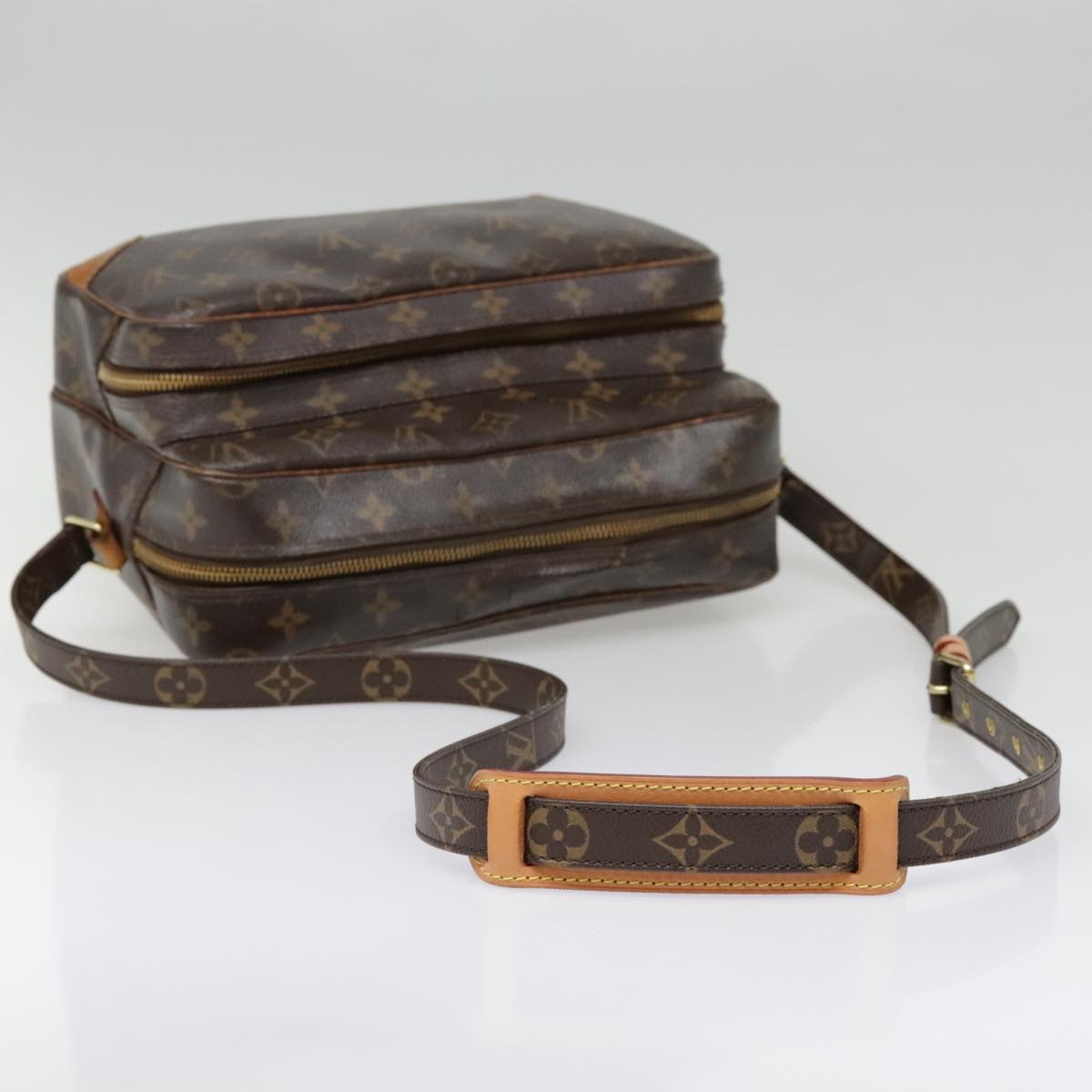 LOUIS VUITTON Monogram Nile Shoulder Bag M45244 LV Auth 91127