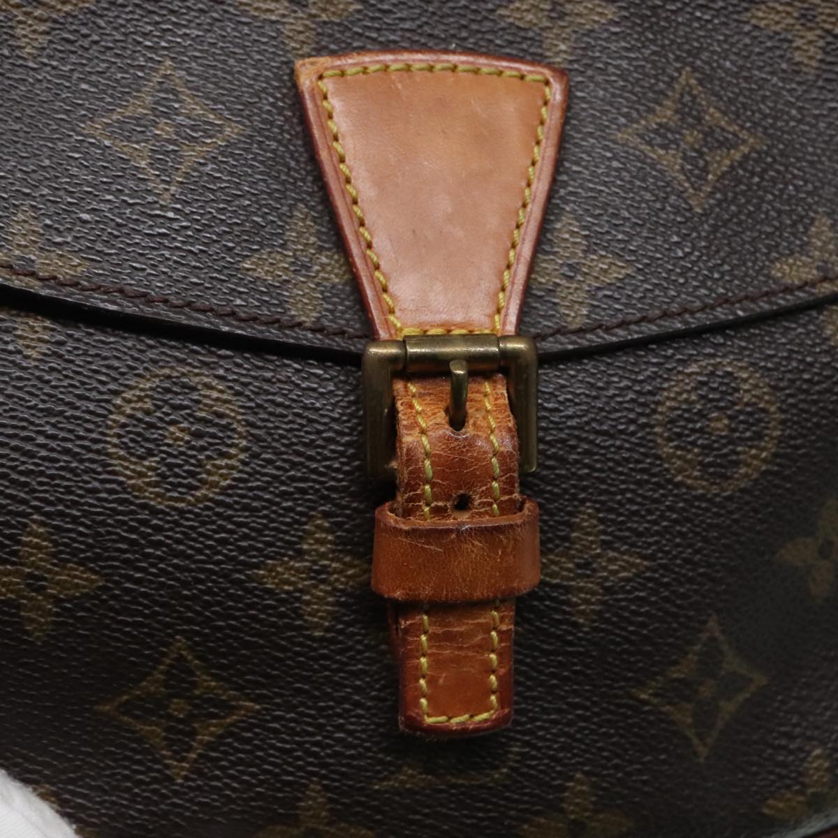 LOUIS VUITTON Monogram Jeune Fille PM Shoulder Bag M51227 LV Auth 91128