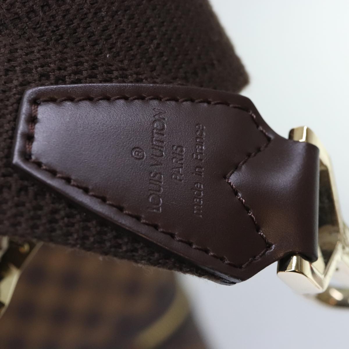 LOUIS VUITTON Damier Ebene Sac Sports Boston Bag SPO LV Auth 91129SV