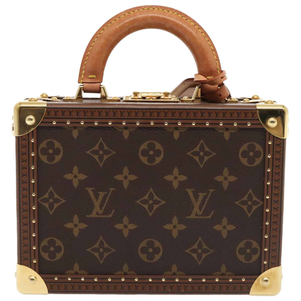 LOUIS VUITTON Monogram Petite Vallees Hand Bag 2way M20468 LV Auth 91131A