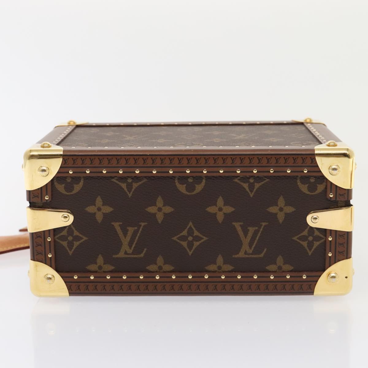 LOUIS VUITTON Monogram Petite Vallees Hand Bag 2way M20468 LV Auth 91131A