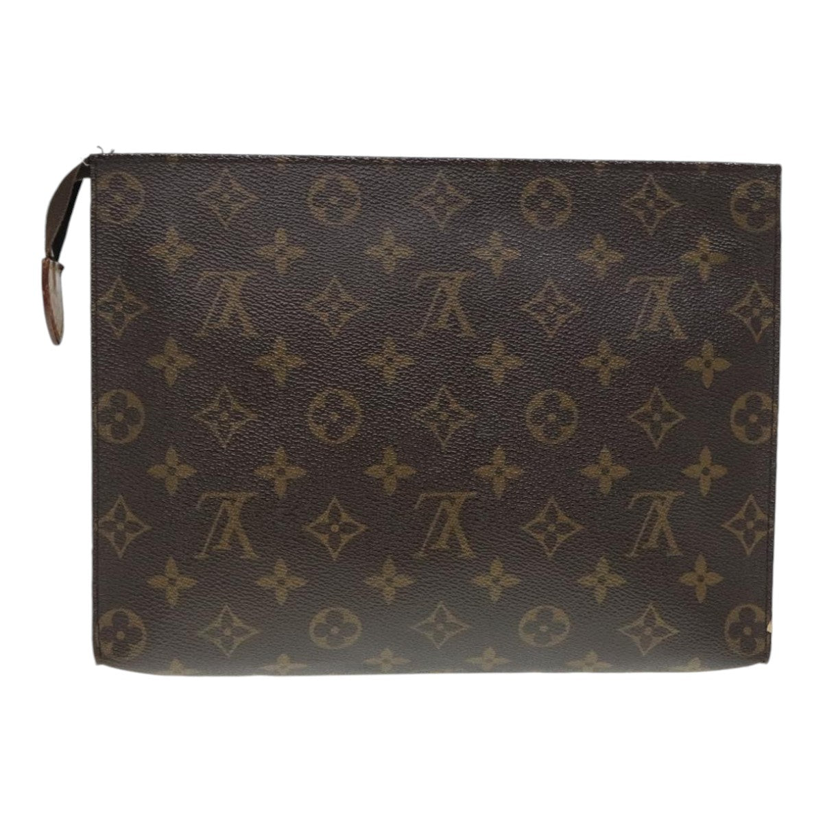 LOUIS VUITTON Monogram Poche Toilette 26 Pouch M47542 LV Auth 91140