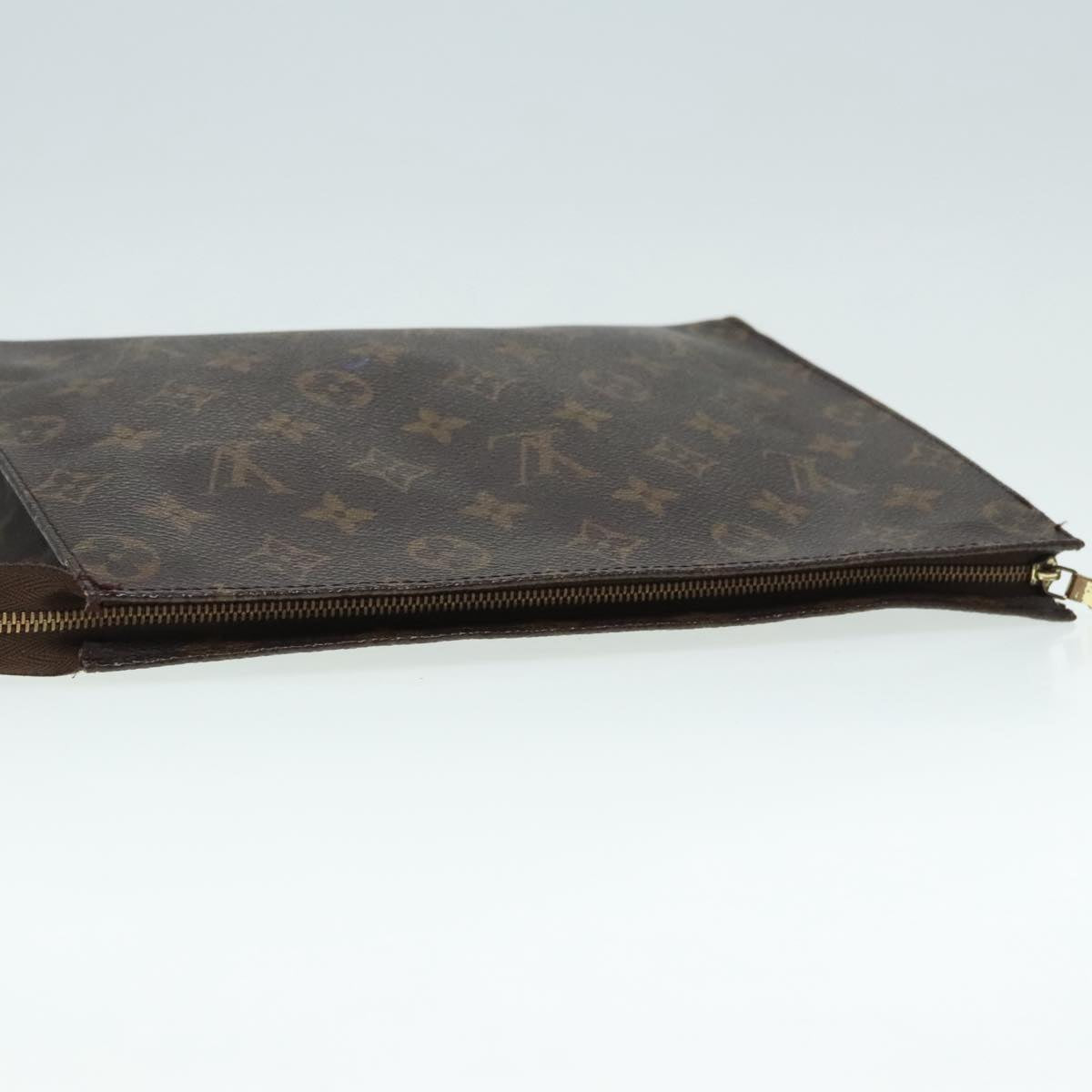 LOUIS VUITTON Monogram Poche Toilette 26 Pouch M47542 LV Auth 91140