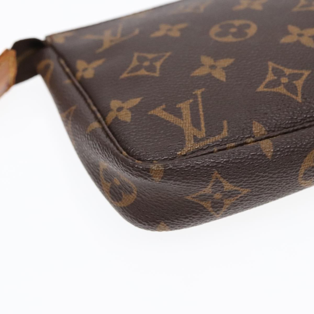 LOUIS VUITTON Monogram Pochette Accessoires Pouch M51980 LV Auth 91149