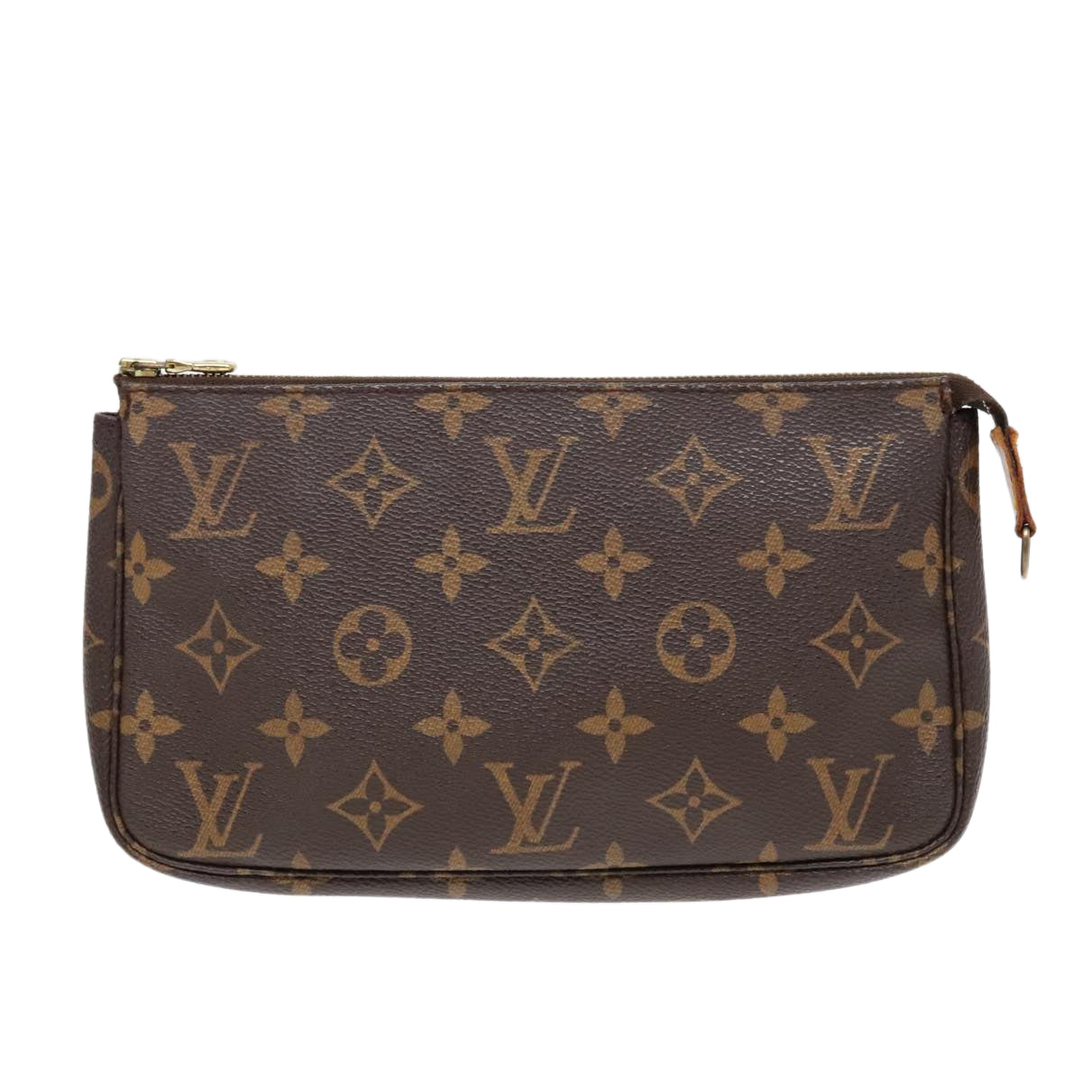 LOUIS VUITTON Monogram Pochette Accessoires Pouch M51980 LV Auth 91149