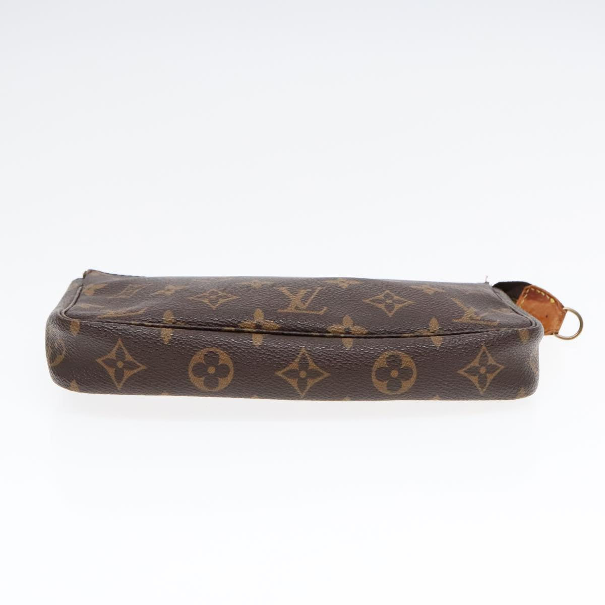 LOUIS VUITTON Monogram Pochette Accessoires Pouch M51980 LV Auth 91149