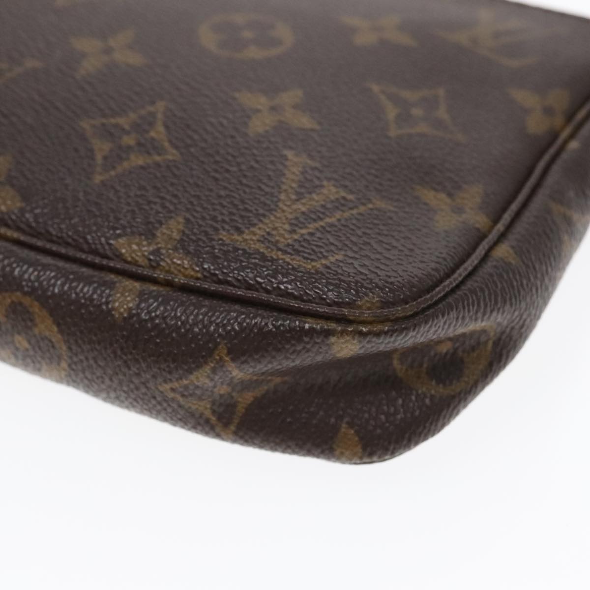 LOUIS VUITTON Monogram Pochette Accessoires Pouch M51980 LV Auth 91151