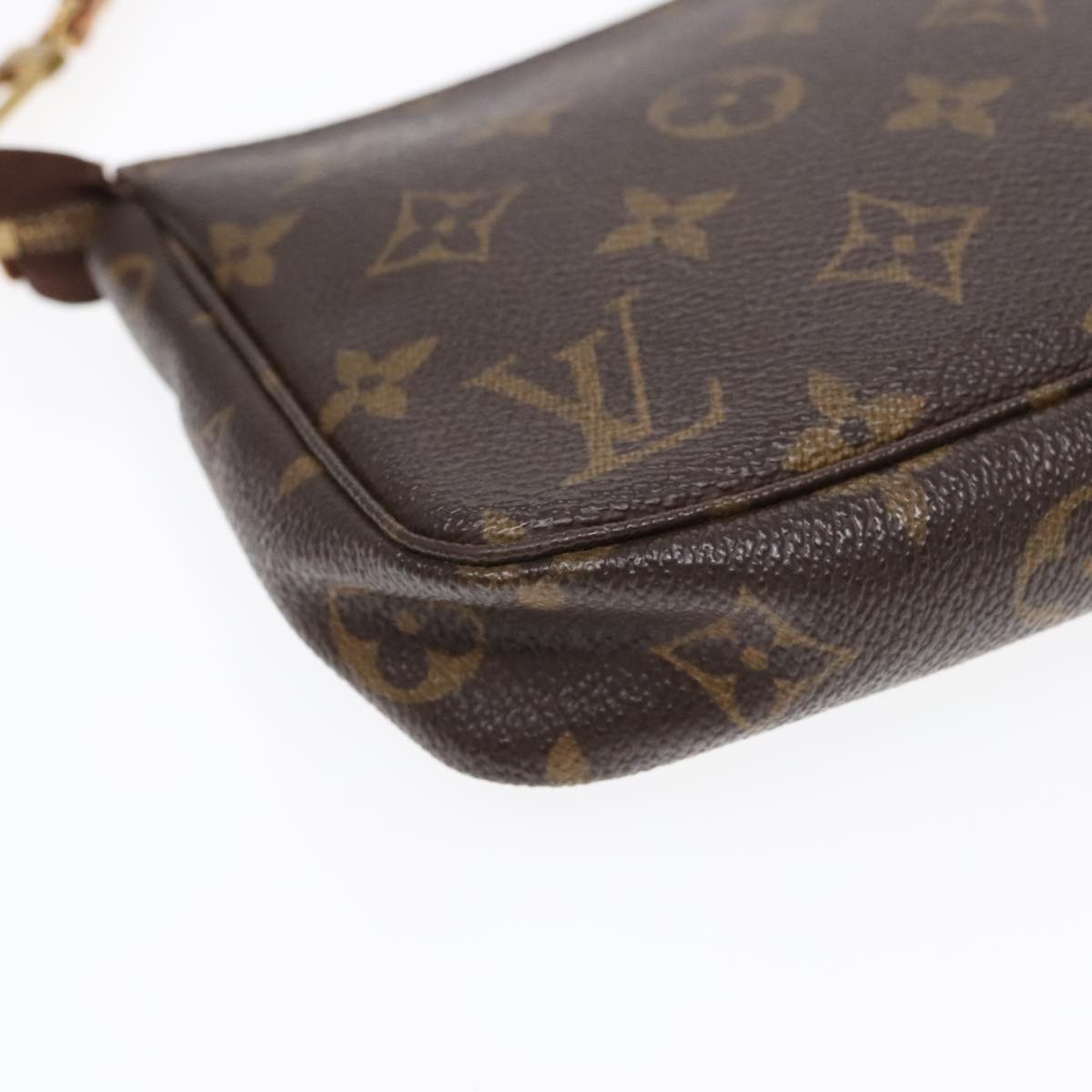 LOUIS VUITTON Monogram Pochette Accessoires Pouch M51980 LV Auth 91151