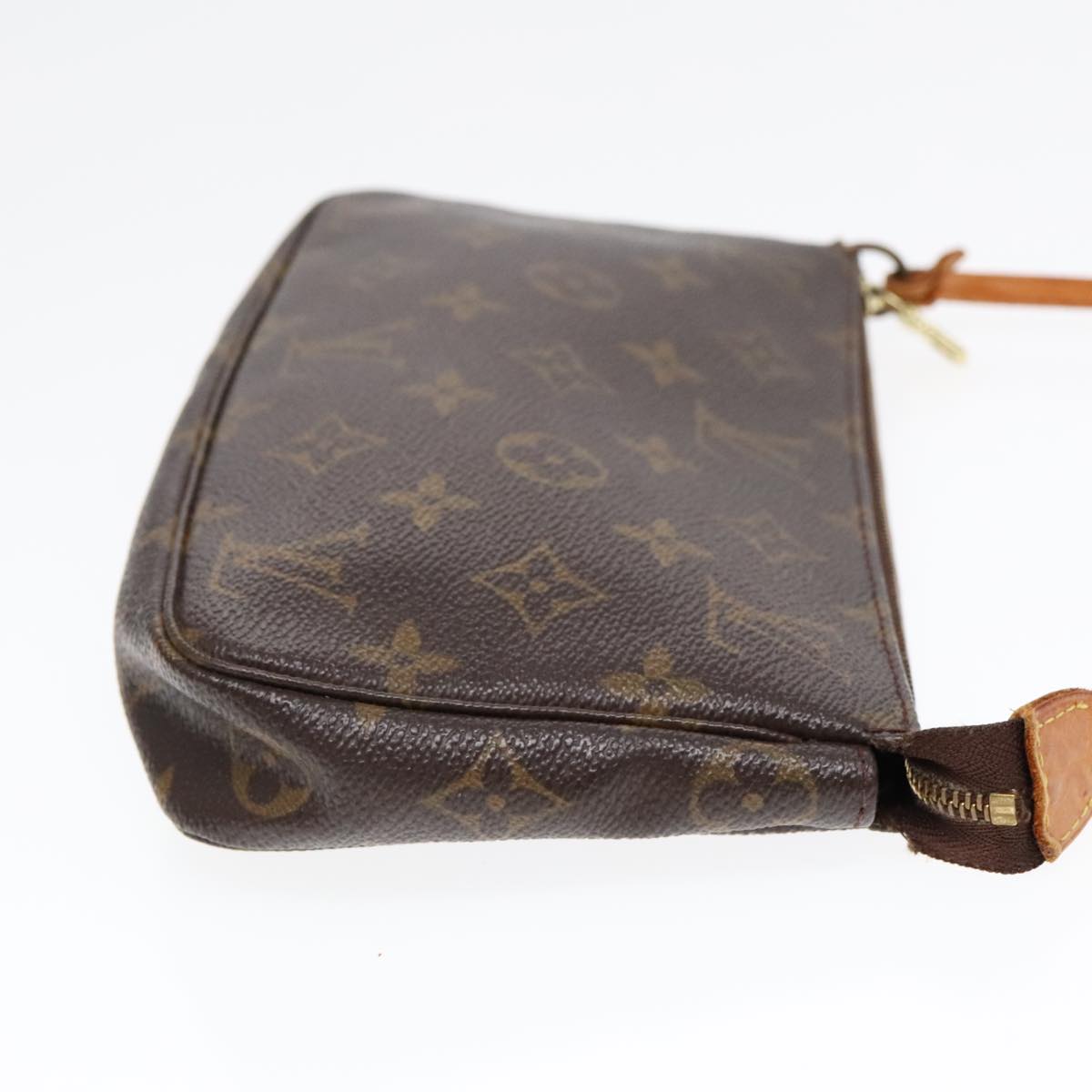 LOUIS VUITTON Monogram Pochette Accessoires Pouch M51980 LV Auth 91151