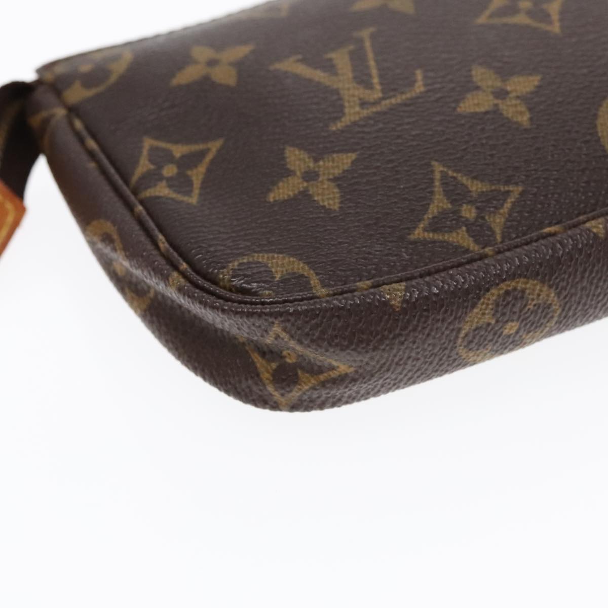 LOUIS VUITTON Monogram Mini Pochette Accessoires Pouch M58009 LV Auth 91154