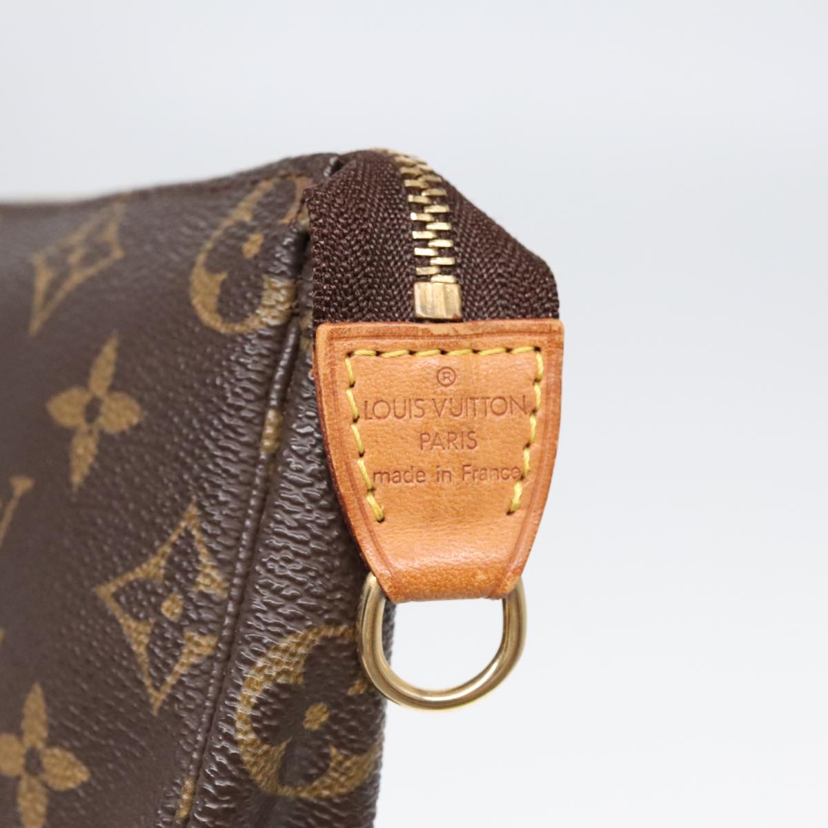 LOUIS VUITTON Monogram Mini Pochette Accessoires Pouch M58009 LV Auth 91154