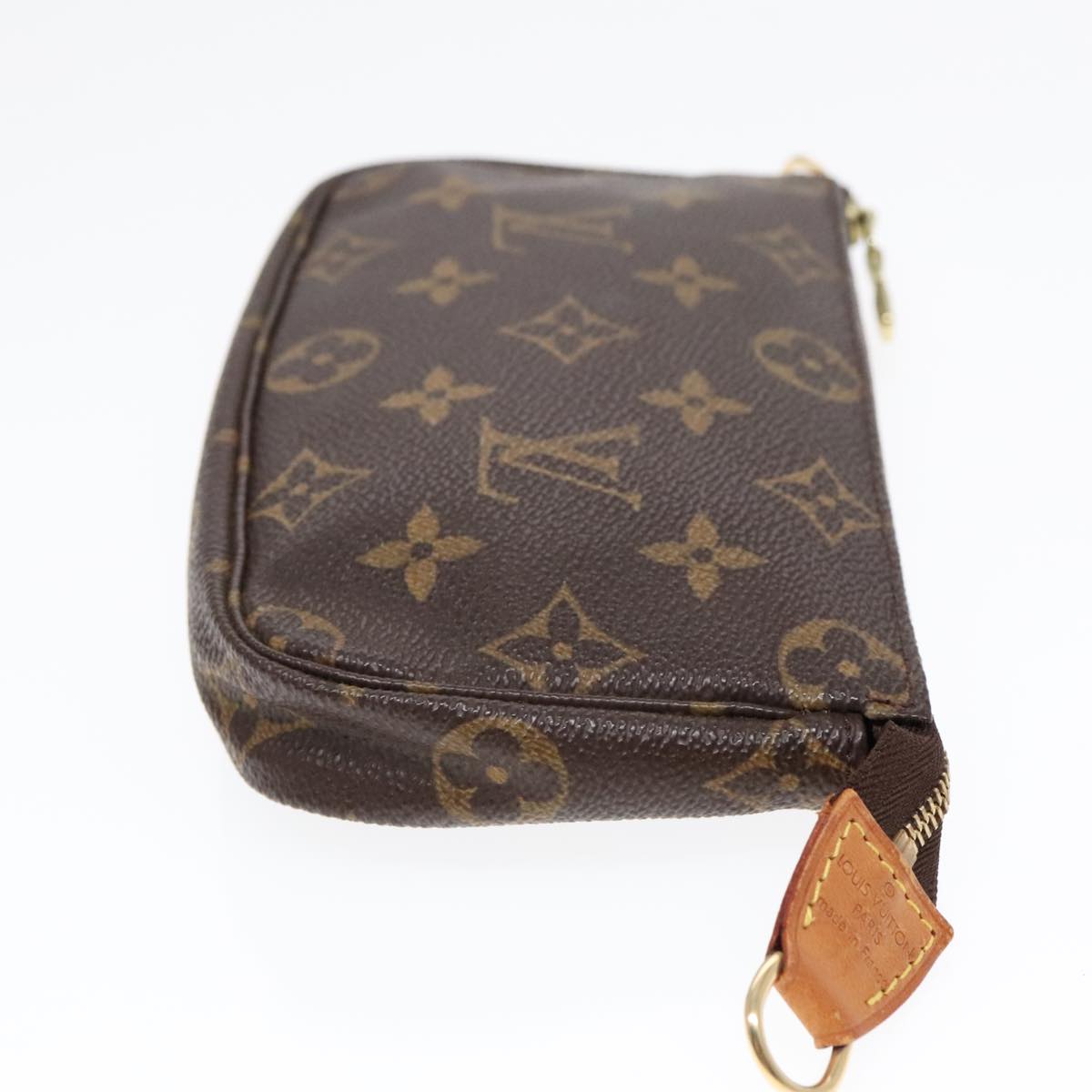 LOUIS VUITTON Monogram Mini Pochette Accessoires Pouch M58009 LV Auth 91154