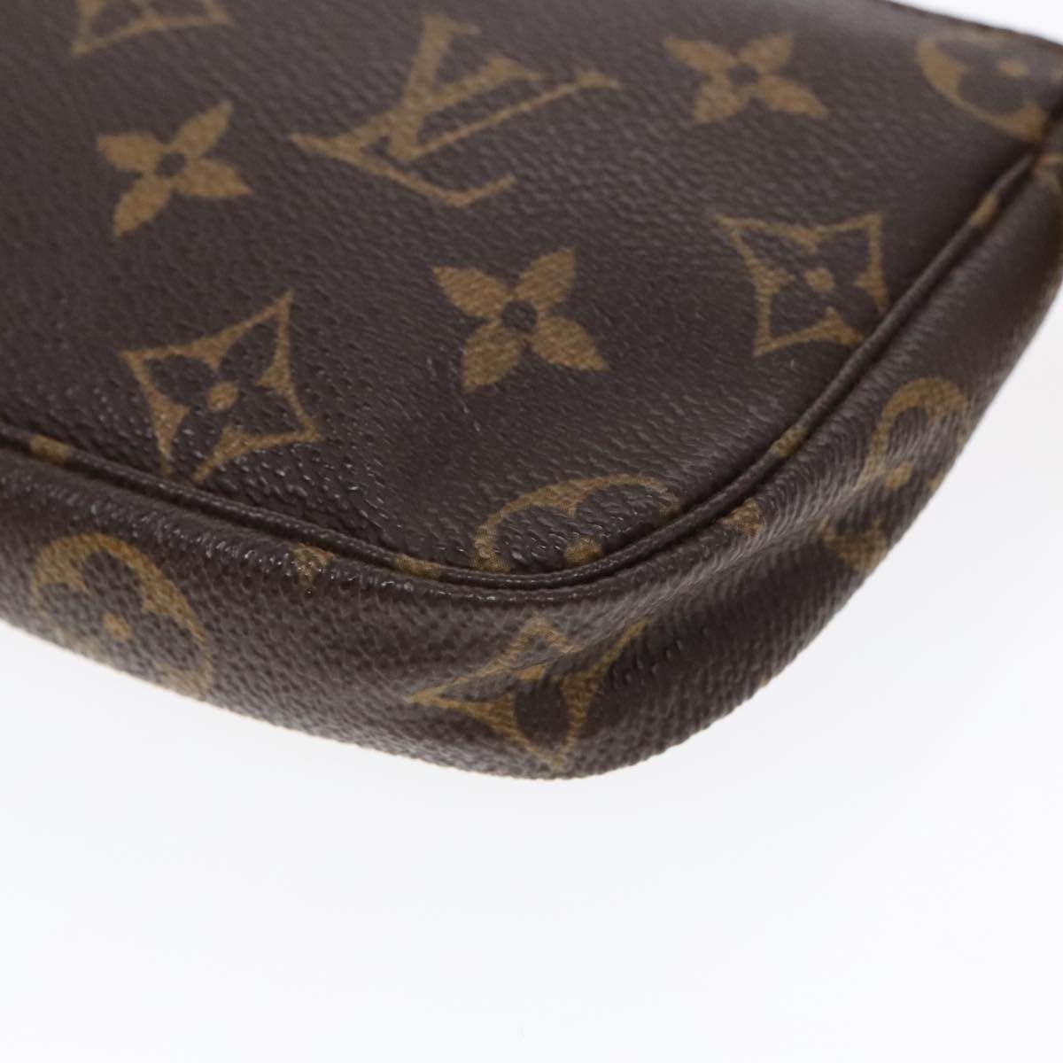 LOUIS VUITTON Monogram Mini Pochette Accessoires Pouch M58009 LV Auth 91154