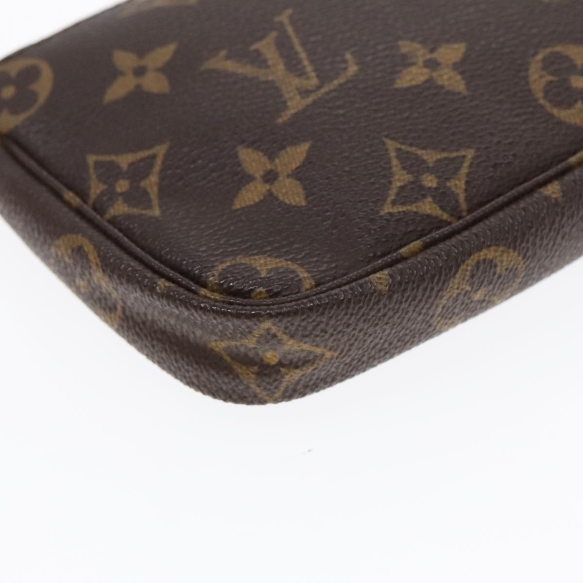 LOUIS VUITTON Monogram Mini Pochette Accessoires Pouch M58009 LV Auth 91154