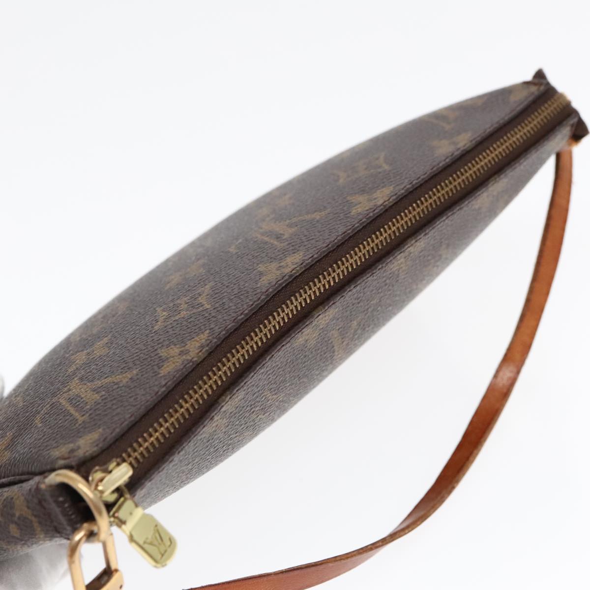 LOUIS VUITTON Monogram Pochette Accessoires Pouch M51980 LV Auth 91157