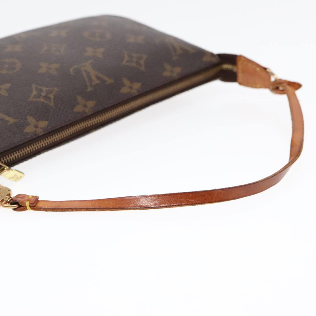 LOUIS VUITTON Monogram Pochette Accessoires Pouch M51980 LV Auth 91157