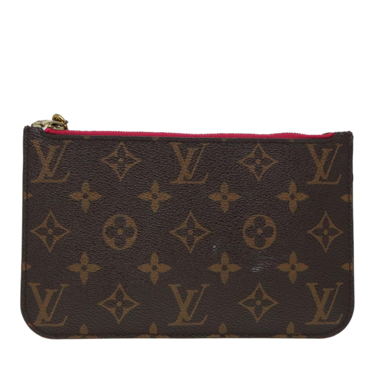 LOUIS VUITTON Monogram Neverfull PM Pouch LV Auth 91160