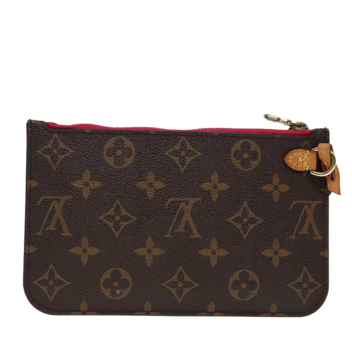 LOUIS VUITTON Monogram Neverfull PM Pouch LV Auth 91160