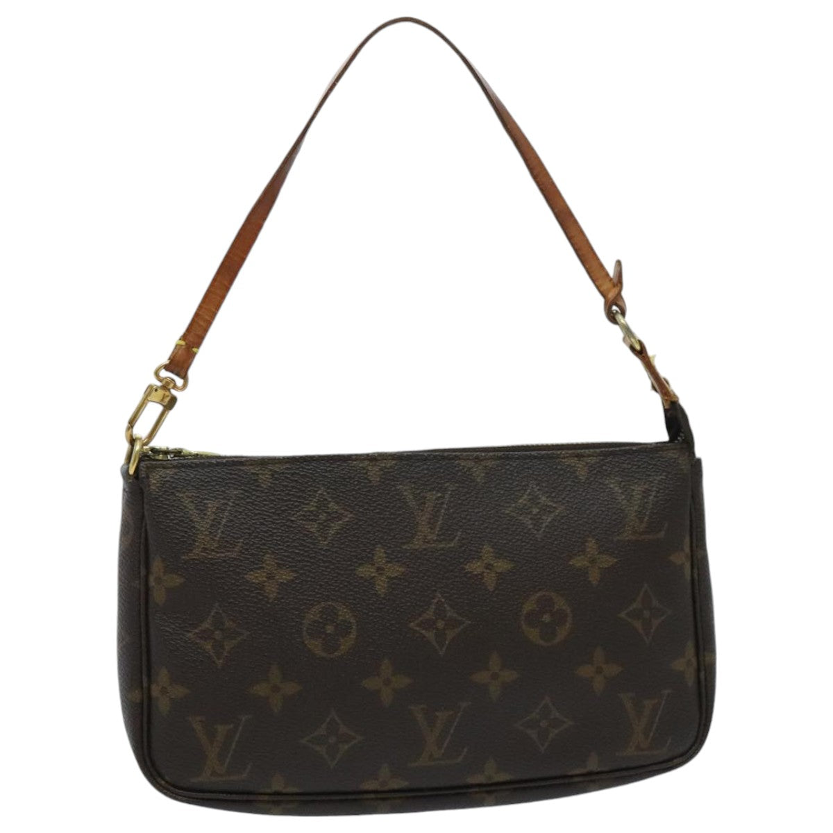 LOUIS VUITTON Monogram Pochette Accessoires Pouch M51980 LV Auth 91163