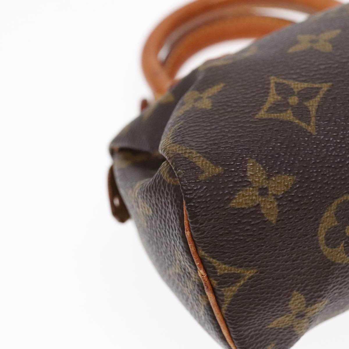 LOUIS VUITTON Monogram Mini Speedy Hand Bag M41534 LV Auth 91165