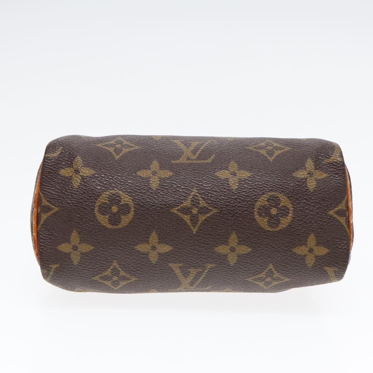 LOUIS VUITTON Monogram Mini Speedy Hand Bag M41534 LV Auth 91165