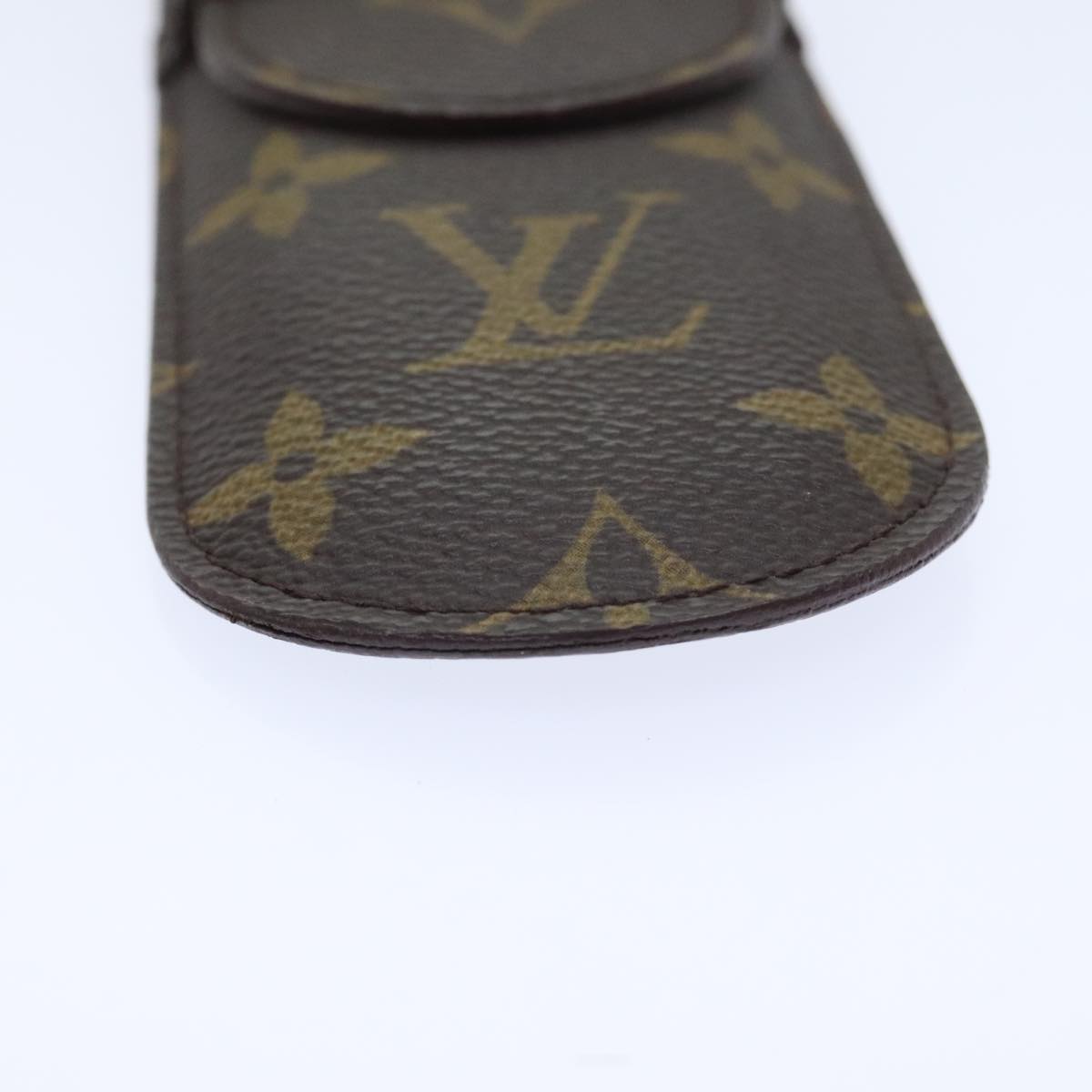 LOUIS VUITTON Monogram Etui Stilo Pen Case M62990 LV Auth 91178