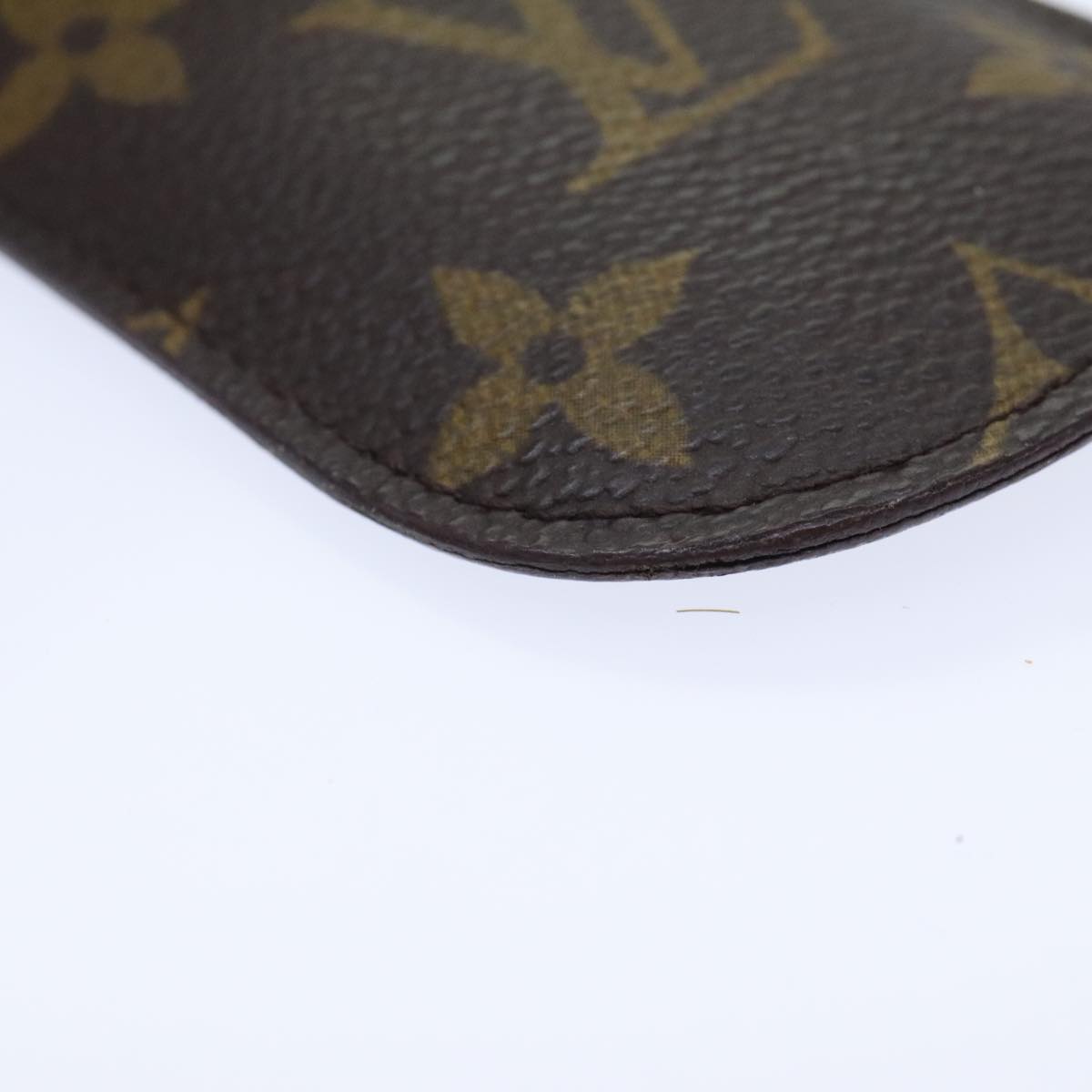 LOUIS VUITTON Monogram Etui Stilo Pen Case M62990 LV Auth 91178