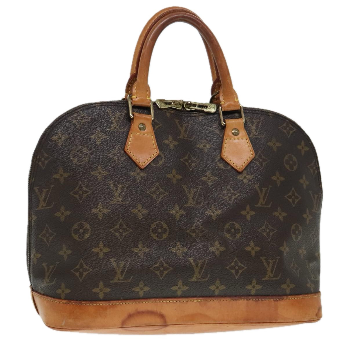 LOUIS VUITTON Monogram Alma Hand Bag M51130 LV Auth 91350