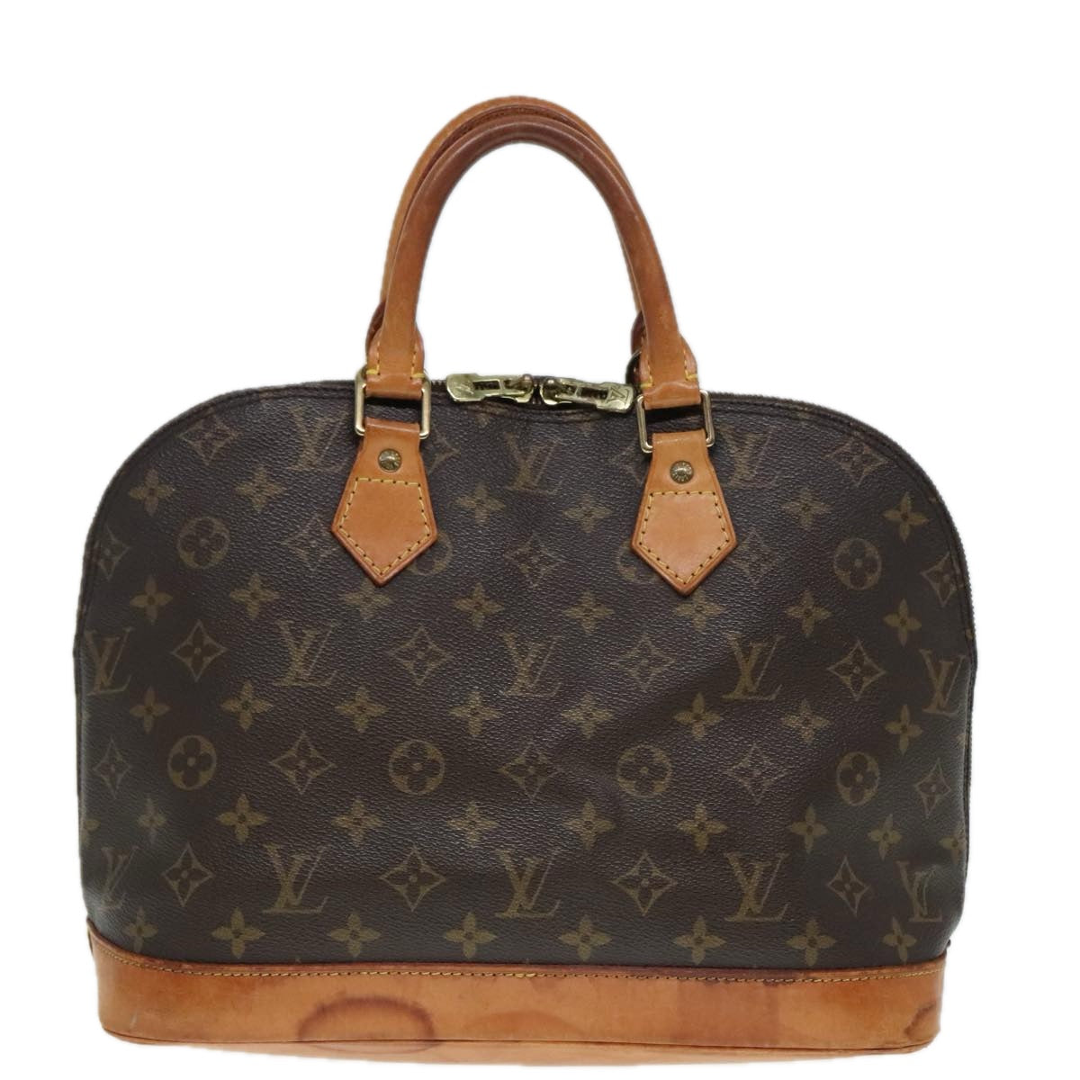 LOUIS VUITTON Monogram Alma Hand Bag M51130 LV Auth 91350