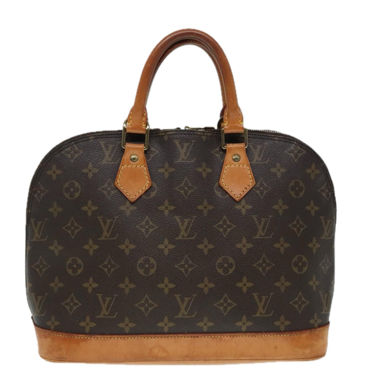 LOUIS VUITTON Monogram Alma Hand Bag M51130 LV Auth 91350