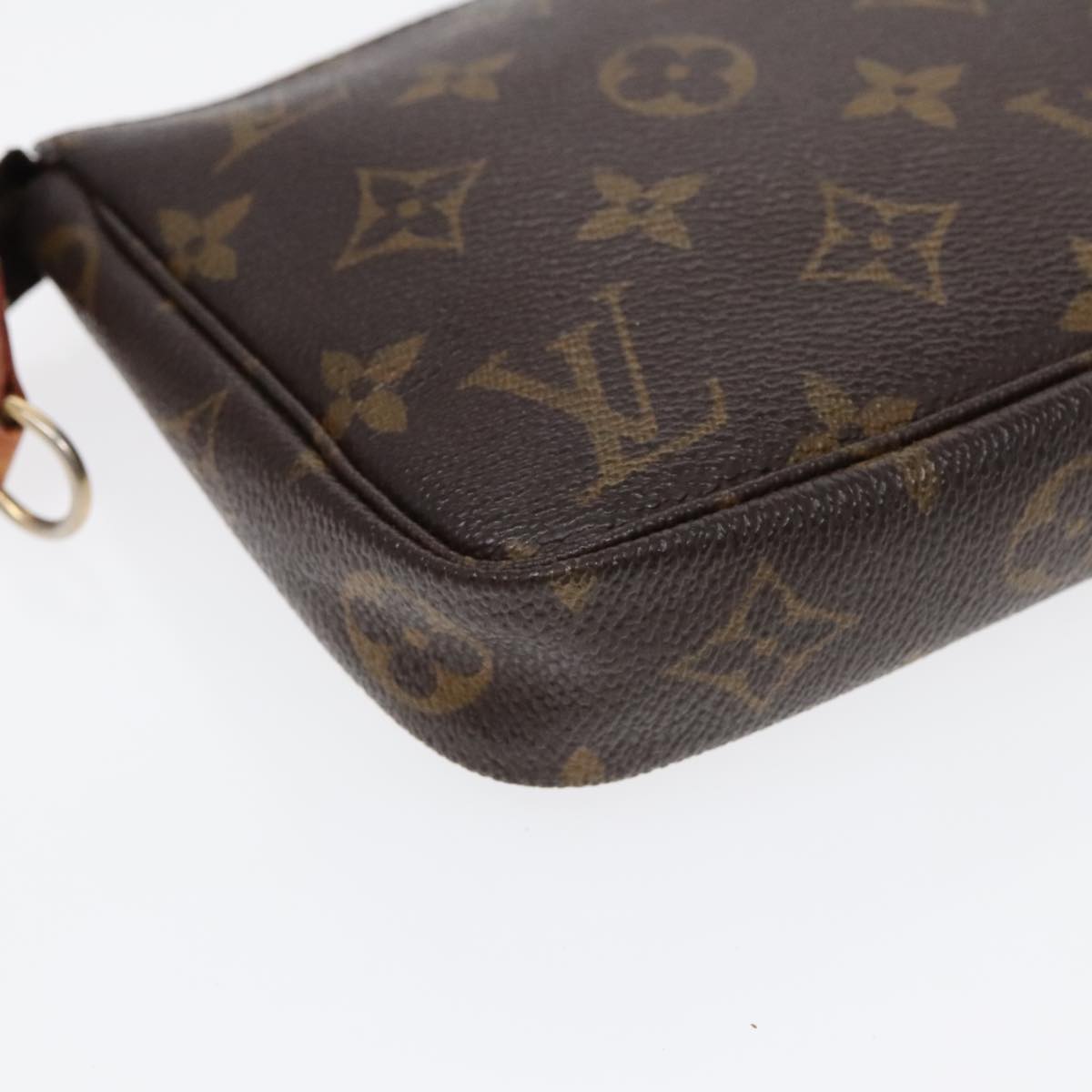 LOUIS VUITTON Monogram Pochette Accessoires Pouch M51980 LV Auth 91377