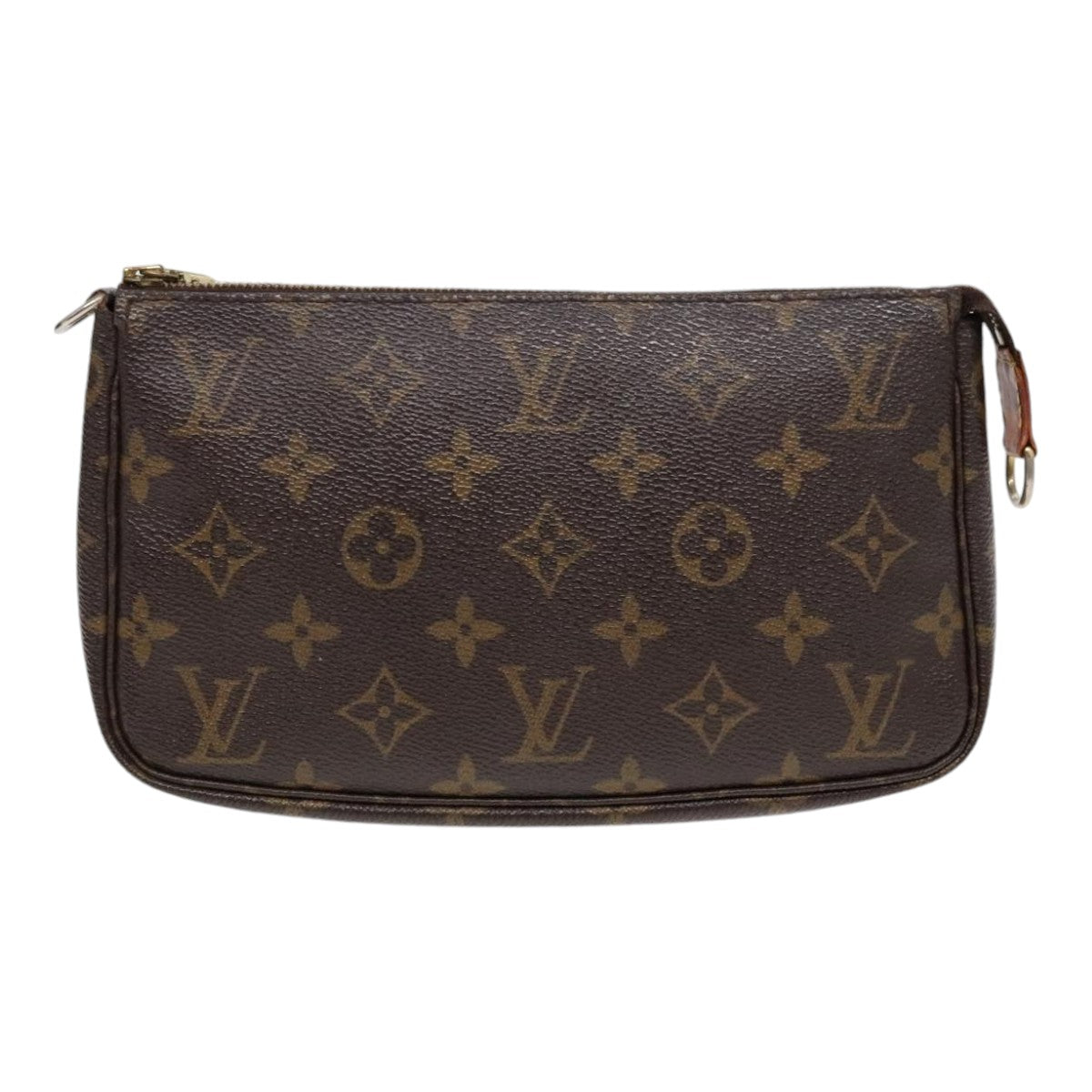 LOUIS VUITTON Monogram Pochette Accessoires Pouch M51980 LV Auth 91377