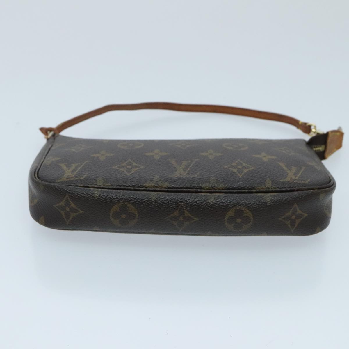 LOUIS VUITTON Monogram Pochette Accessoires Pouch M51980 LV Auth 91378