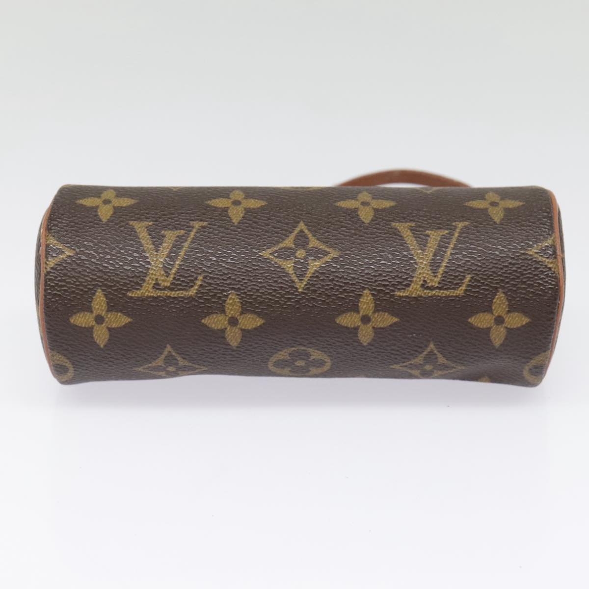 LOUIS VUITTON Monogram Papillon Pouch LV Auth 91381