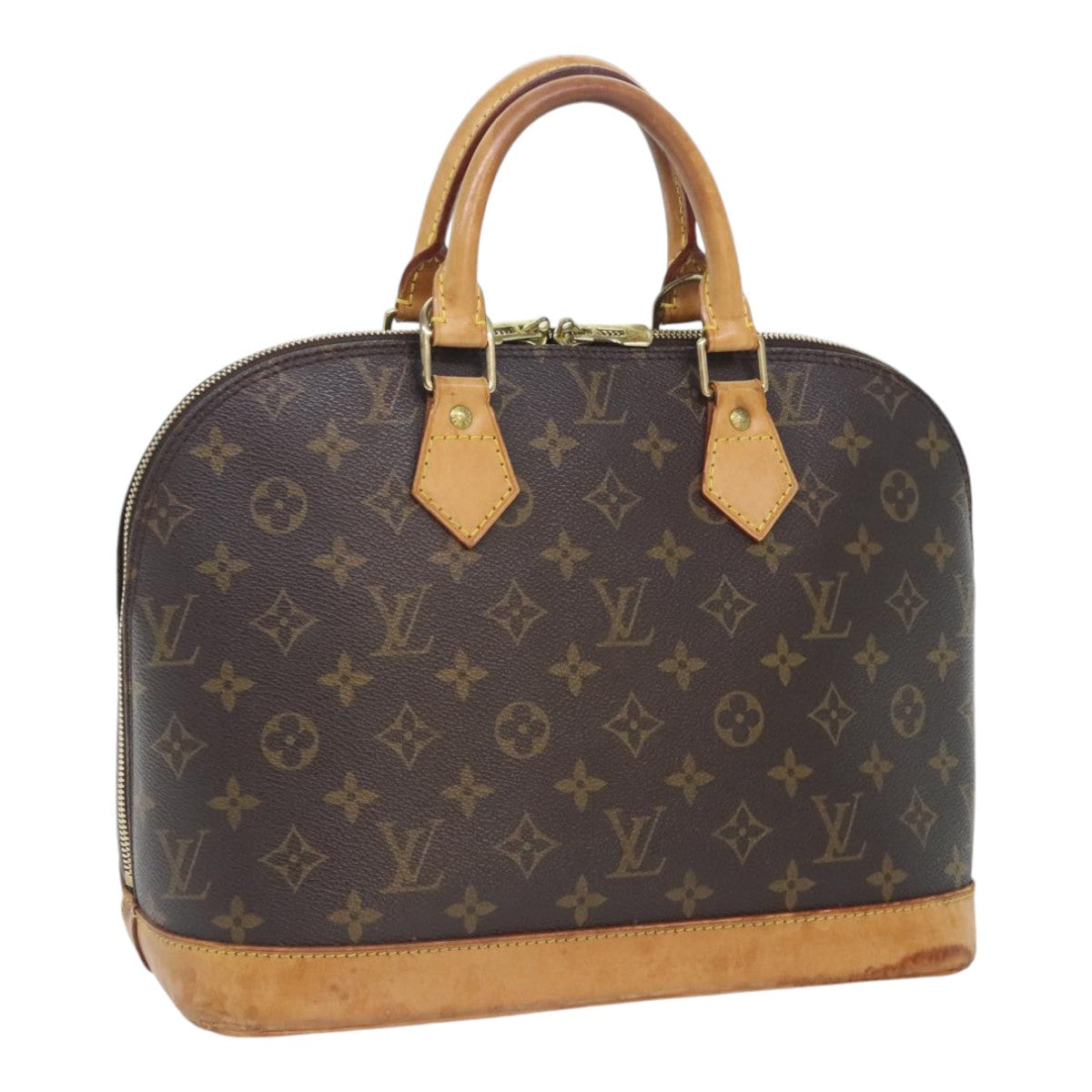 LOUIS VUITTON Monogram Alma Hand Bag M51130 LV Auth 91416